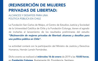 (Re)inserción de mujeres privadas de libertad: Alcances y desafíos para una política pública en Chile