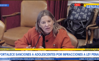 Catalina Droppelmann participó en la Comisión de Constitución, Legislación, Justicia y Reglamento del Senado
