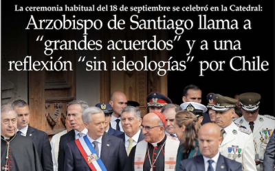 Francisca Werth se refirió al discurso pronunciado por el Cardenal Fernando Chomalí durante el Te Deum Ecuménico